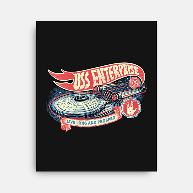 Cruise The Galaxy-None-Stretched-Canvas-glitchygorilla