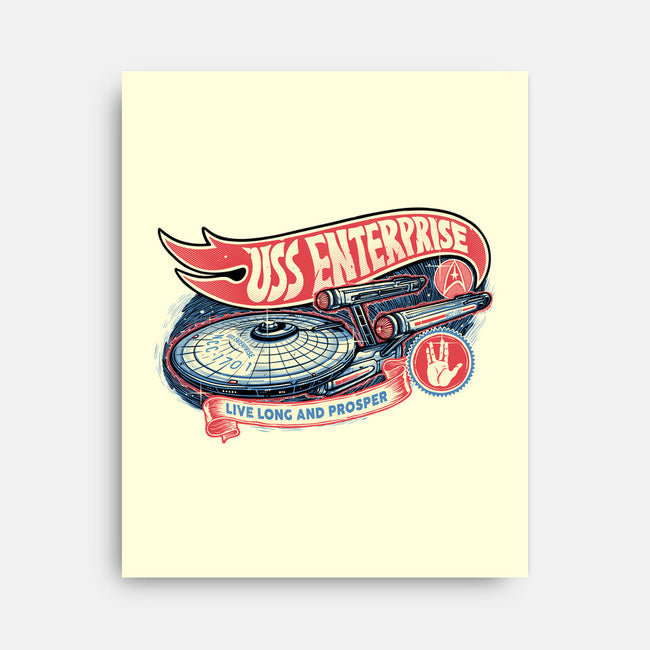 Cruise The Galaxy-None-Stretched-Canvas-glitchygorilla