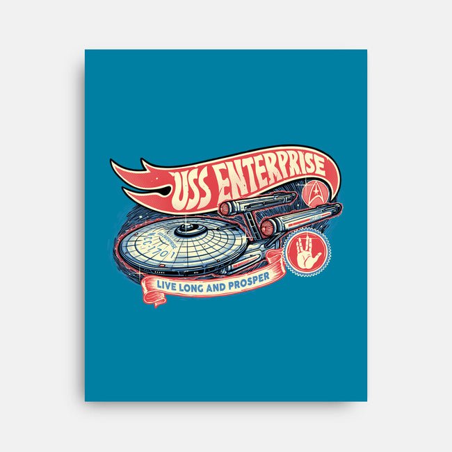 Cruise The Galaxy-None-Stretched-Canvas-glitchygorilla