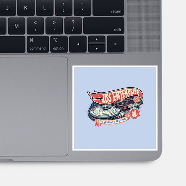 Cruise The Galaxy-None-Glossy-Sticker-glitchygorilla