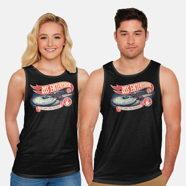 Cruise The Galaxy-Unisex-Basic-Tank-glitchygorilla