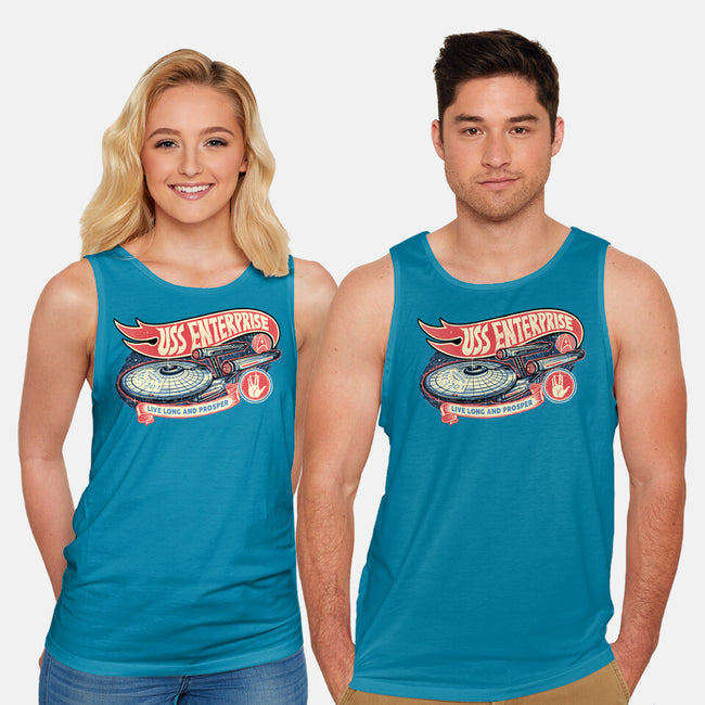 Cruise The Galaxy-Unisex-Basic-Tank-glitchygorilla