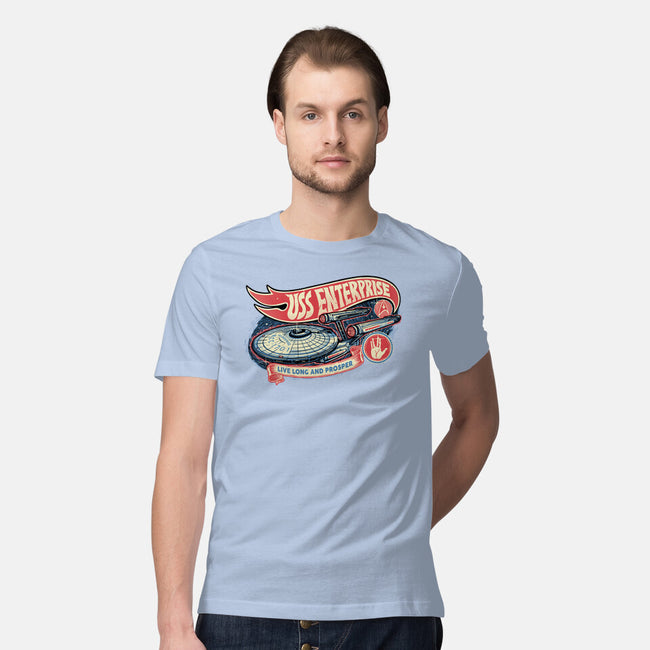 Cruise The Galaxy-Mens-Premium-Tee-glitchygorilla