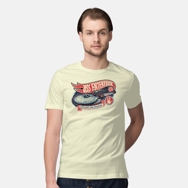 Cruise The Galaxy-Mens-Premium-Tee-glitchygorilla