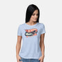 Cruise The Galaxy-Womens-Basic-Tee-glitchygorilla
