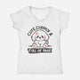 Full Of Rage-Womens-V-Neck-Tee-NemiMakeit