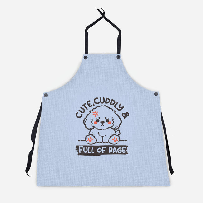 Full Of Rage-Unisex-Kitchen-Apron-NemiMakeit