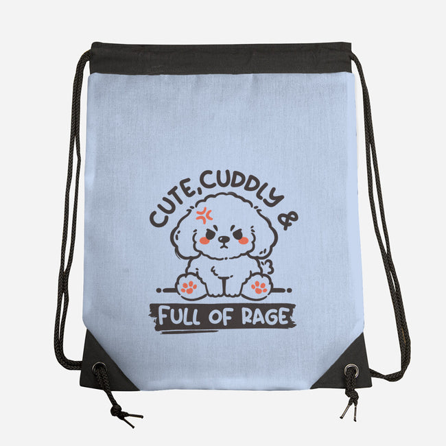 Full Of Rage-None-Drawstring-Bag-NemiMakeit