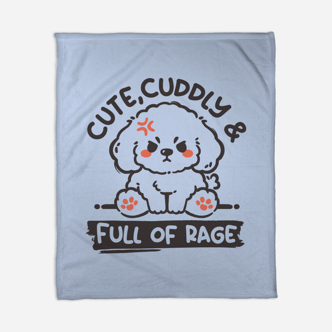 Full Of Rage-None-Fleece-Blanket-NemiMakeit