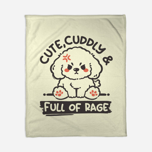 Full Of Rage-None-Fleece-Blanket-NemiMakeit