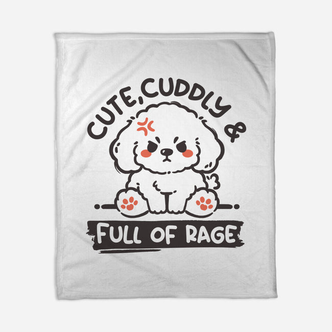 Full Of Rage-None-Fleece-Blanket-NemiMakeit