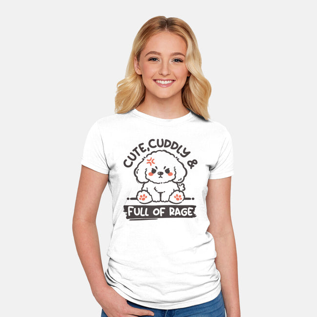 Full Of Rage-Womens-Fitted-Tee-NemiMakeit