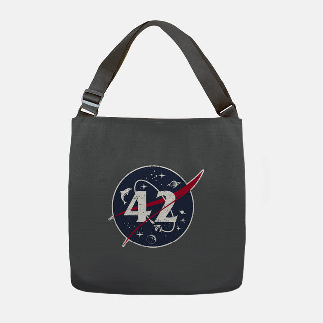 42 Life Universe Everything-None-Adjustable Tote-Bag-SuperEdu