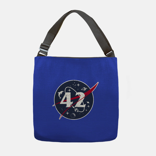 42 Life Universe Everything-None-Adjustable Tote-Bag-SuperEdu