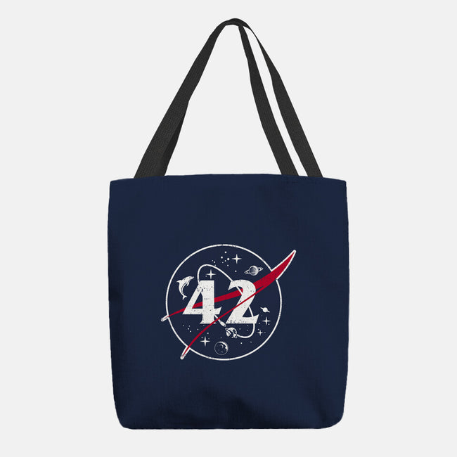 42 Life Universe Everything-None-Basic Tote-Bag-SuperEdu