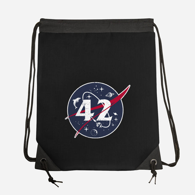 42 Life Universe Everything-None-Drawstring-Bag-SuperEdu