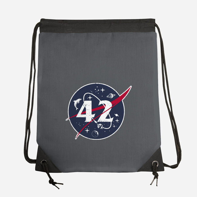 42 Life Universe Everything-None-Drawstring-Bag-SuperEdu