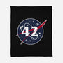 42 Life Universe Everything-None-Fleece-Blanket-SuperEdu