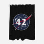 42 Life Universe Everything-None-Polyester-Shower Curtain-SuperEdu