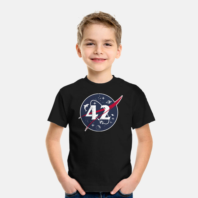 42 Life Universe Everything-Youth-Basic-Tee-SuperEdu