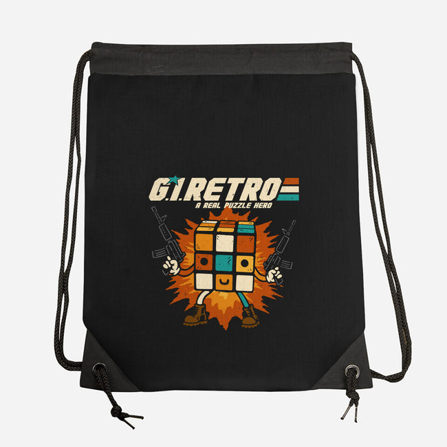 A Real Puzzle Hero-None-Drawstring-Bag-Melonseta