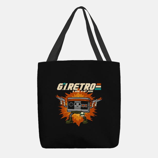 A Real 8-Bit Hero-None-Basic Tote-Bag-Melonseta