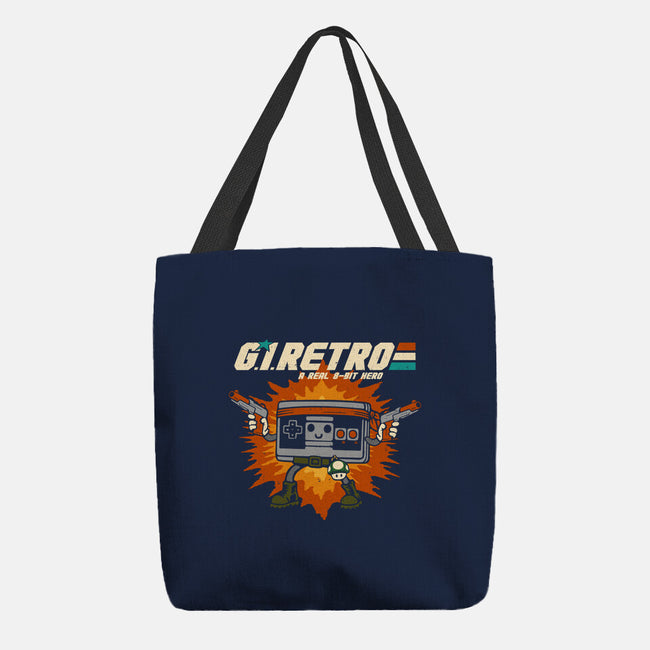 A Real 8-Bit Hero-None-Basic Tote-Bag-Melonseta