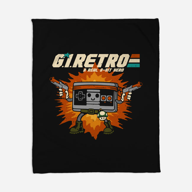 A Real 8-Bit Hero-None-Fleece-Blanket-Melonseta