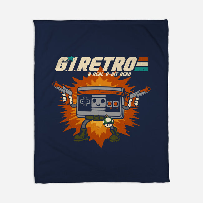 A Real 8-Bit Hero-None-Fleece-Blanket-Melonseta