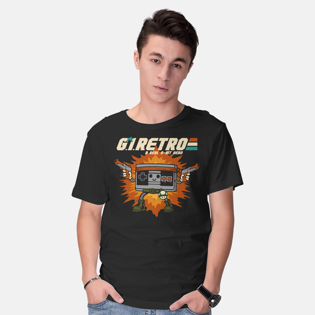 A Real 8-Bit Hero-Mens-Basic-Tee-Melonseta