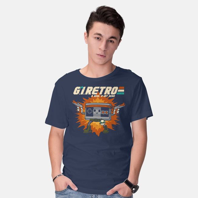 A Real 8-Bit Hero-Mens-Basic-Tee-Melonseta