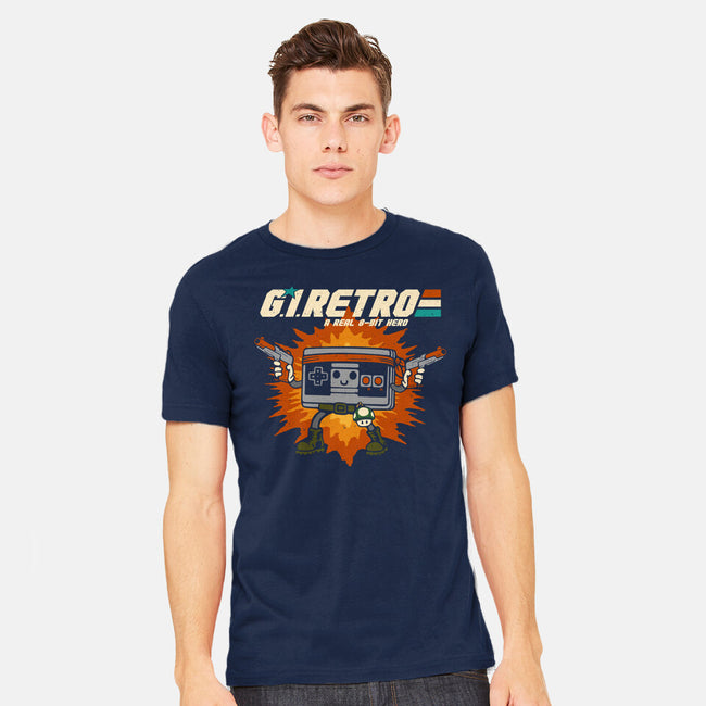 A Real 8-Bit Hero-Mens-Heavyweight-Tee-Melonseta