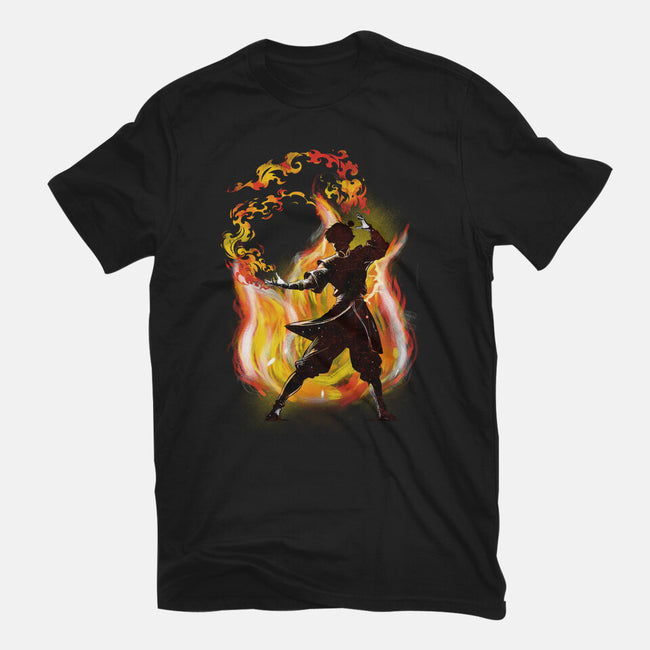 Dancing With Fire-Unisex-Basic-Tee-kharmazero