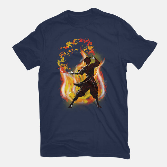 Dancing With Fire-Mens-Basic-Tee-kharmazero