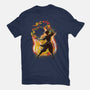 Dancing With Fire-Mens-Heavyweight-Tee-kharmazero
