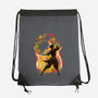Dancing With Fire-None-Drawstring-Bag-kharmazero