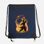 Dancing With Fire-None-Drawstring-Bag-kharmazero