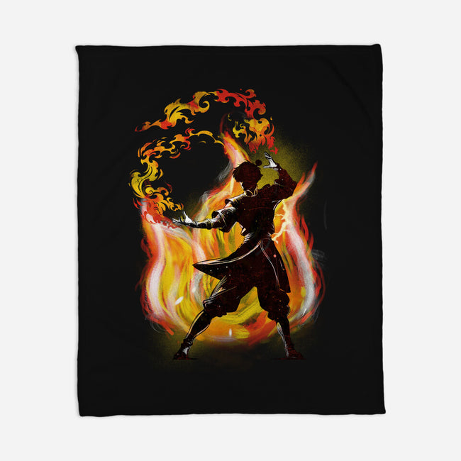 Dancing With Fire-None-Fleece-Blanket-kharmazero
