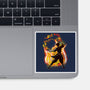 Dancing With Fire-None-Glossy-Sticker-kharmazero