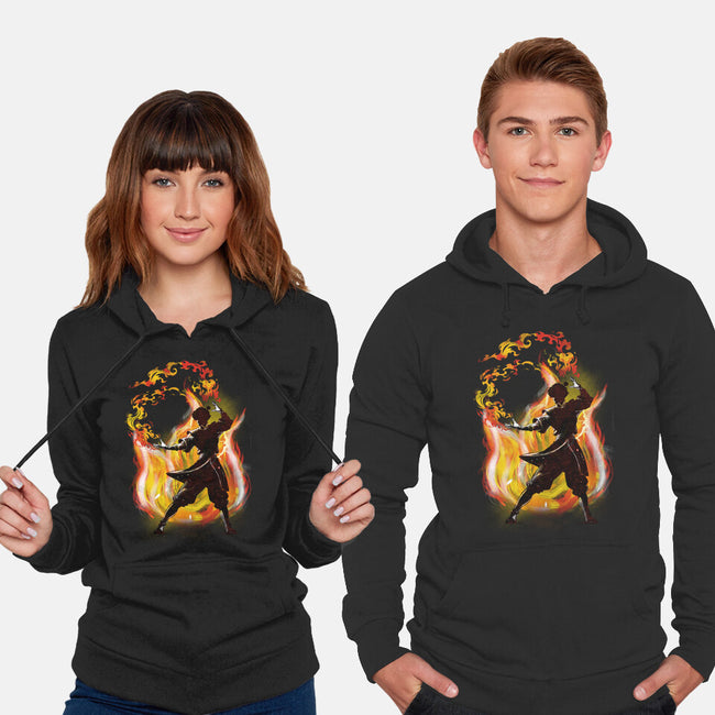 Dancing With Fire-Unisex-Pullover-Sweatshirt-kharmazero