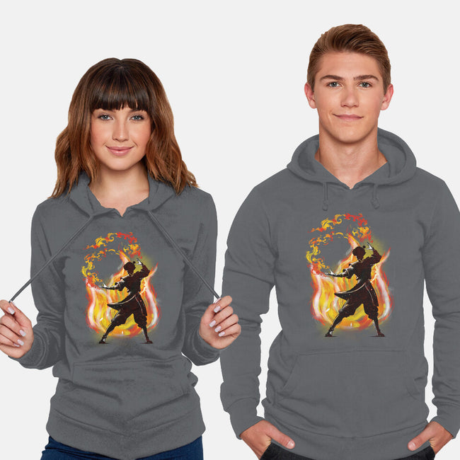 Dancing With Fire-Unisex-Pullover-Sweatshirt-kharmazero