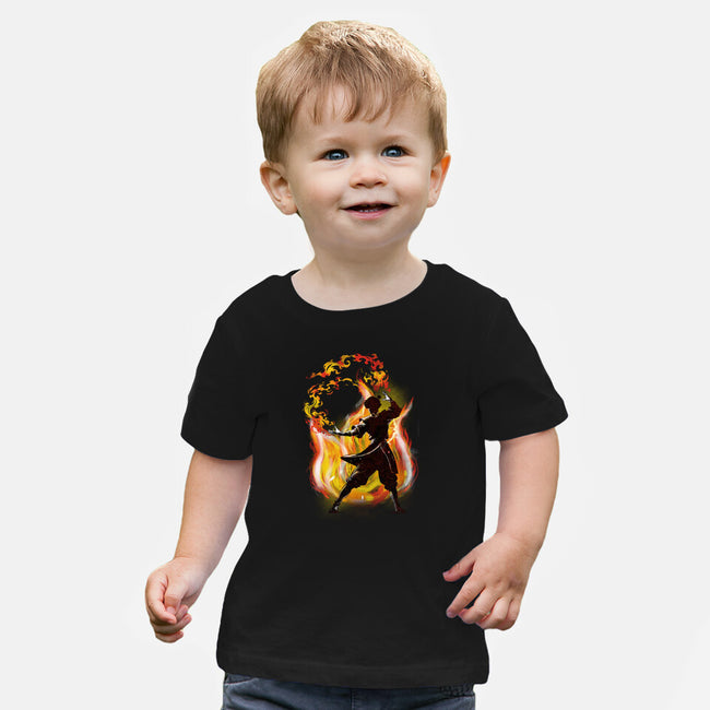 Dancing With Fire-Baby-Basic-Tee-kharmazero