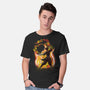 Dancing With Fire-Mens-Basic-Tee-kharmazero