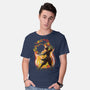Dancing With Fire-Mens-Basic-Tee-kharmazero