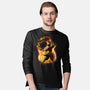 Dancing With Fire-Mens-Long Sleeved-Tee-kharmazero
