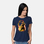 Dancing With Fire-Womens-Basic-Tee-kharmazero