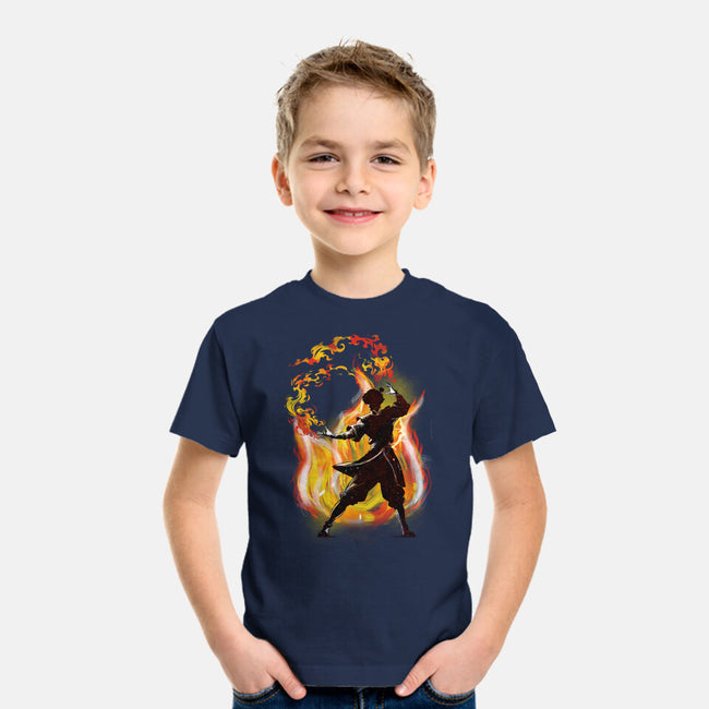 Dancing With Fire-Youth-Basic-Tee-kharmazero