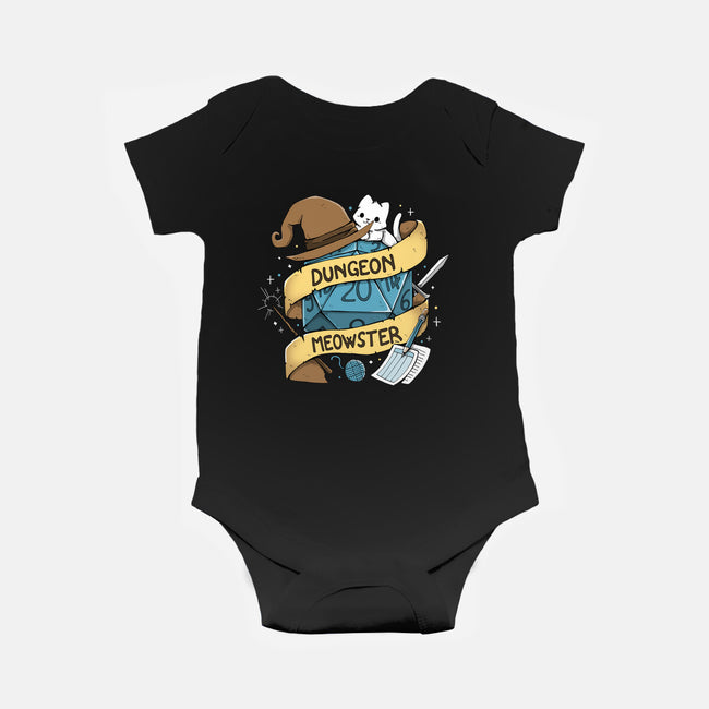 Cutest Dungeon Meowster-Baby-Basic-Onesie-Vallina84