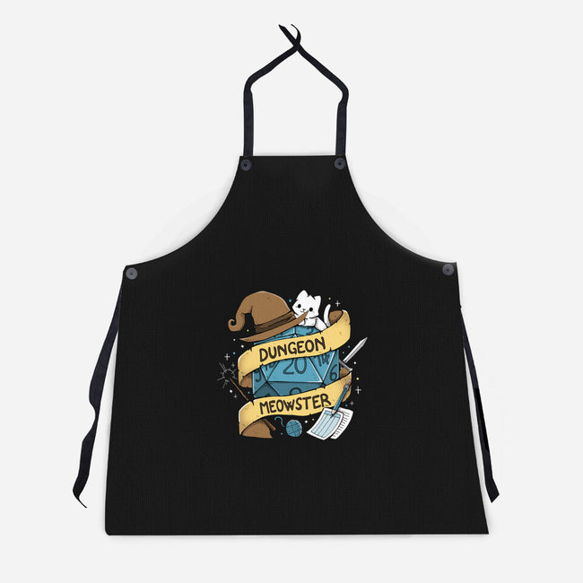 Cutest Dungeon Meowster-Unisex-Kitchen-Apron-Vallina84