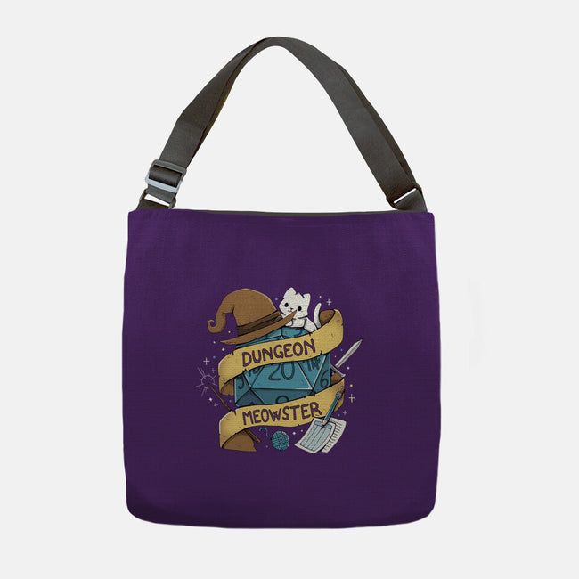 Cutest Dungeon Meowster-None-Adjustable Tote-Bag-Vallina84